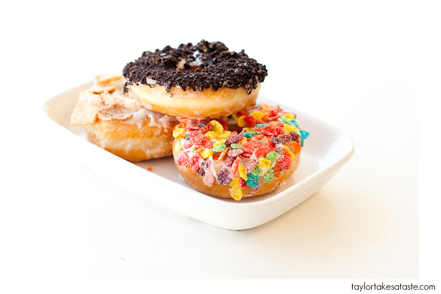 Cereal on doughnuts? Athens, GA