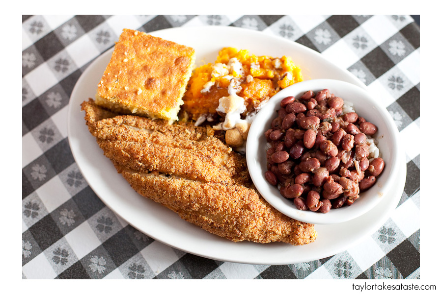 fried catfish and sides Oxford,MS