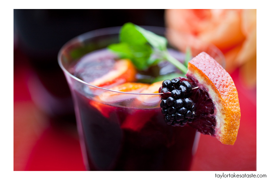 what do you do with blackberries and blood oranges?