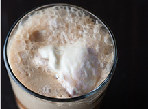 Grownup Vanilla Cherry Ice Cream Float