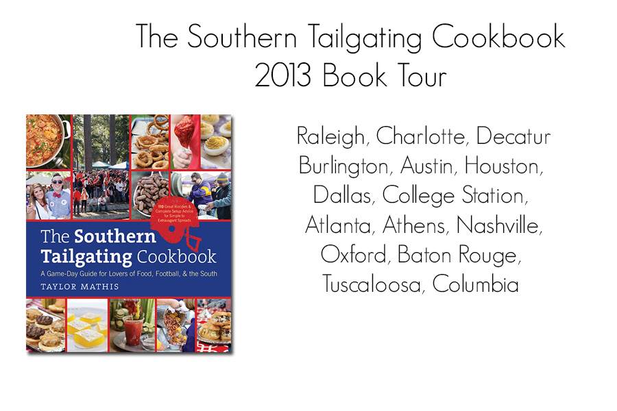 The Southern Tailgating Cookbook Book Tour