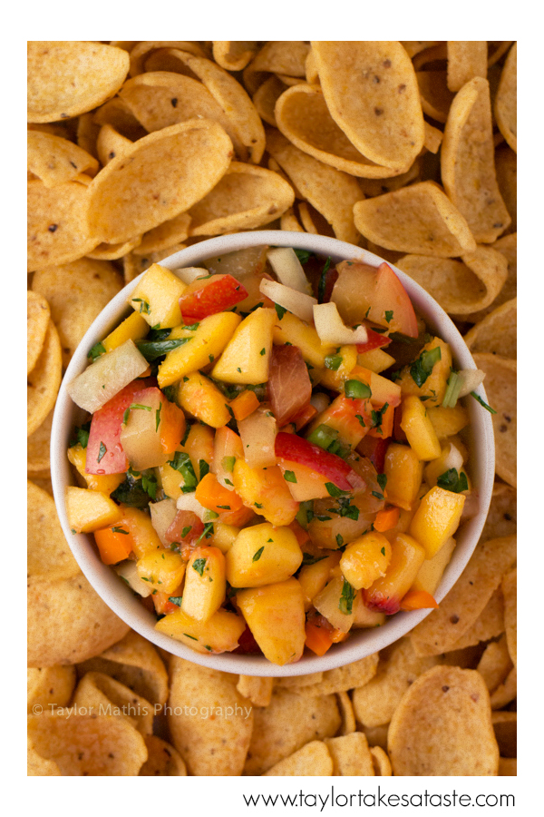 Fresh Peach Salsa