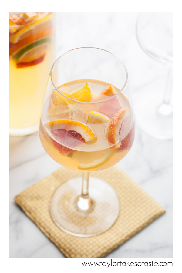 Blood Orange White Sangria