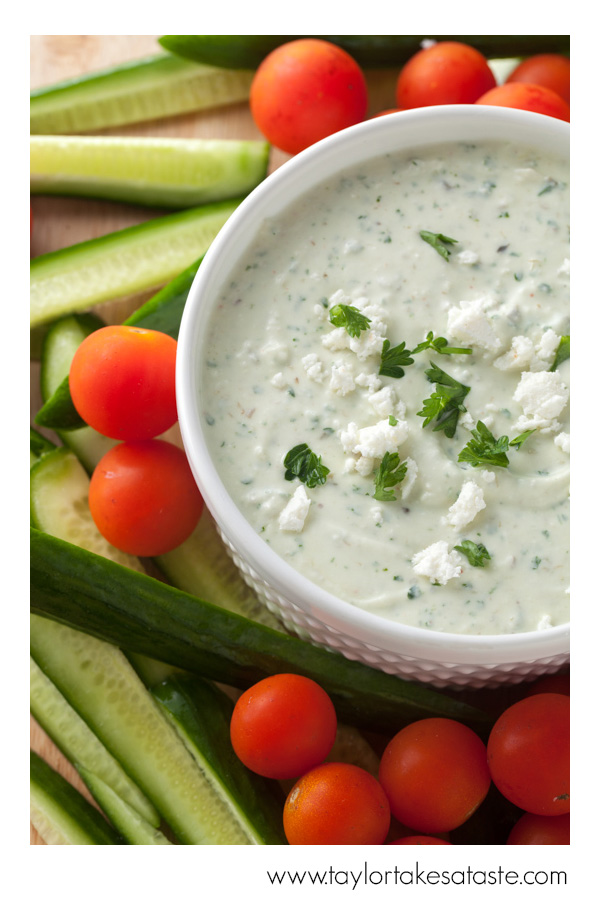 Feta Greek Yogurt Dip