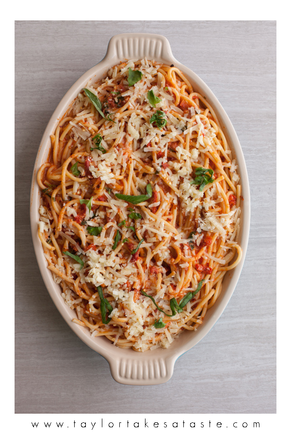 Bucatini Pasta with Pancetta and Sun Dried Tomatoes