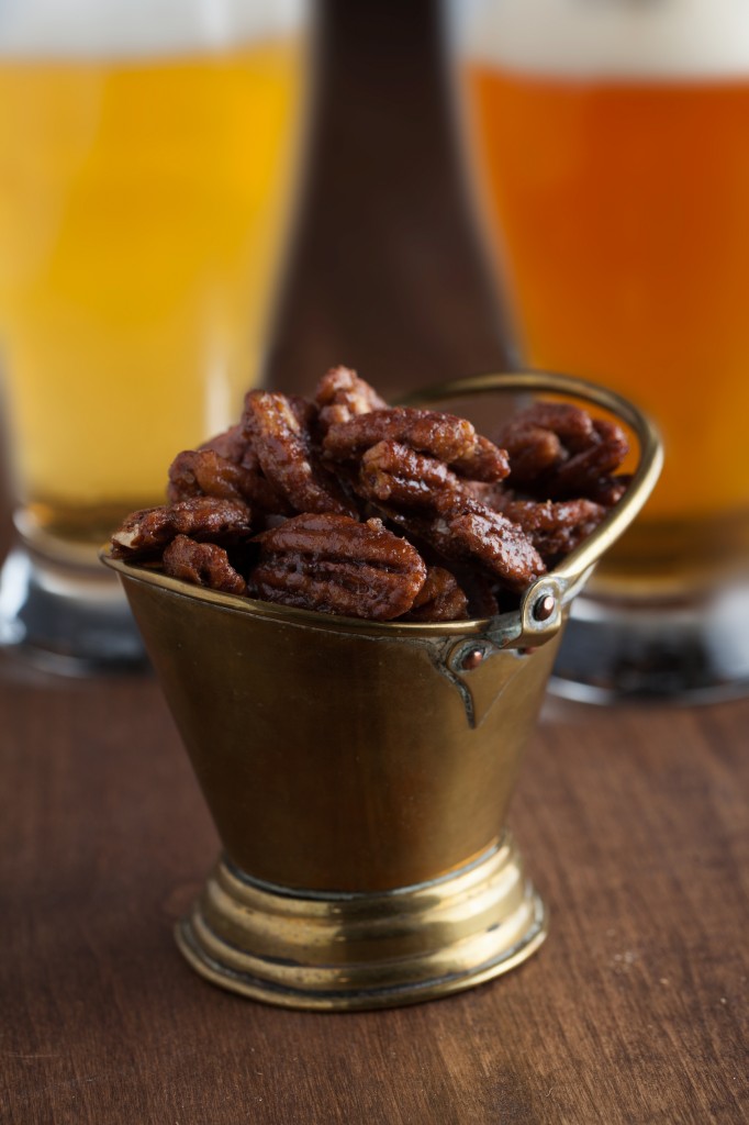 Spicy and Sweet Roasted Pecans